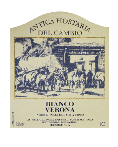 ANTICA HOSTARIA BIANCO VERONA 1 l - cassa 12 bottiglie vetro a rendere
