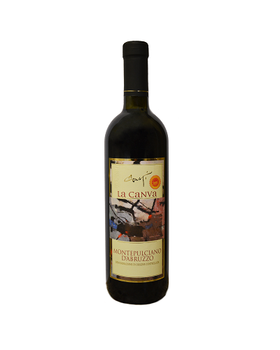 Montepulciano d'Abruzzo La Canva DOC 75 cl.